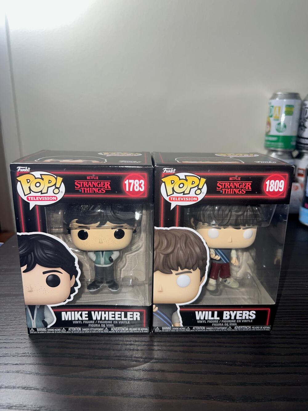 Hive Will Byers & Mike Wheeler Stranger Things Season 5 Funko Pops #1783 #1809